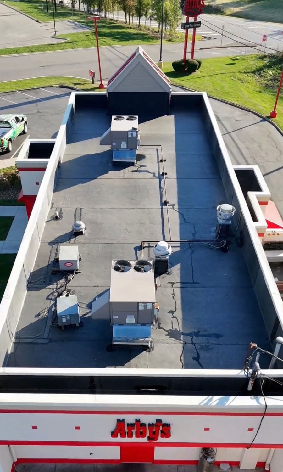 EPDM black rubber roof with Gator Roofing